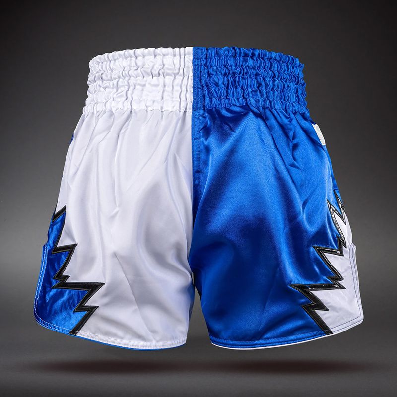 Treninkové šortky Venum Inferno 2.0 Muay Thai white/blue 2