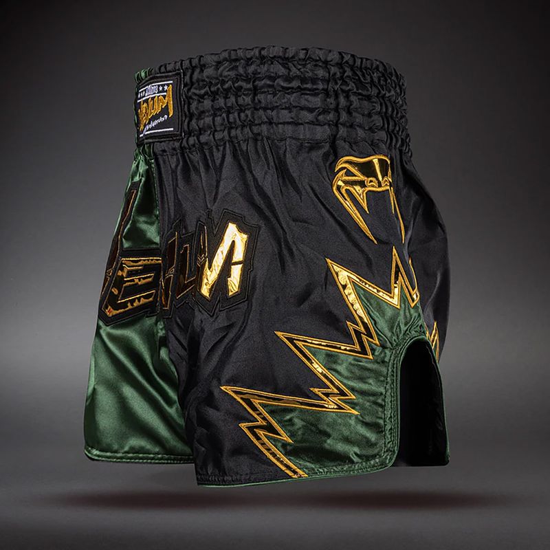 Treninkové šortky Venum Inferno 2.0 Muay Thai Black/Khaki 3