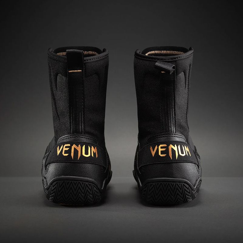 Boxerské boty Venum Elite Neo Boxing black/gold 3