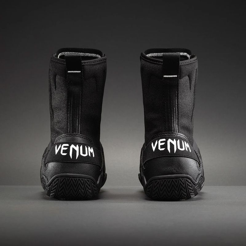 Boxerské boty Venum Elite Neo Boxing black/white 3