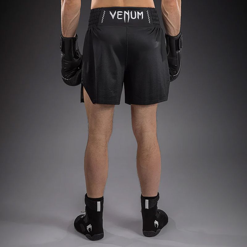 Pánské boxerské šortky Venum Stealth Boxing black/white 3