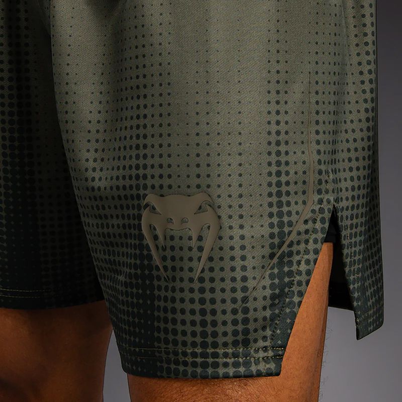 Pánské boxerské šortky Venum Stealth Boxing Khaki/Dark Green 6