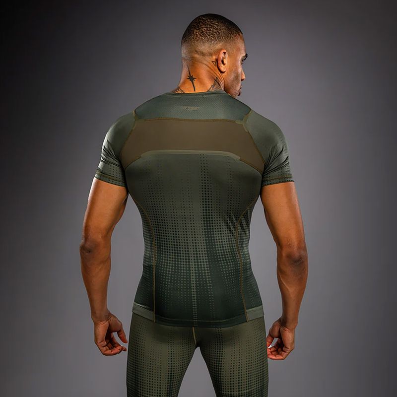 Pánský rashguard Venum Stealth Rashguard khaki/dark green 2