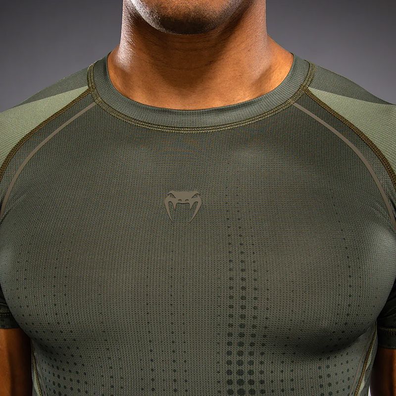 Pánský rashguard Venum Stealth Rashguard khaki/dark green 5