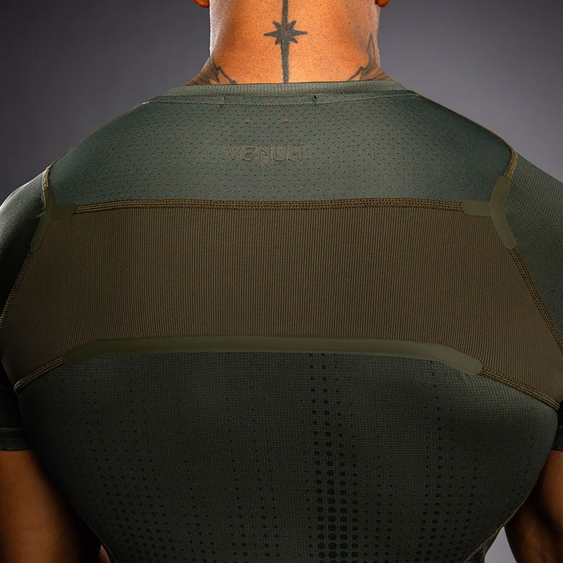 Pánský rashguard Venum Stealth Rashguard khaki/dark green 6