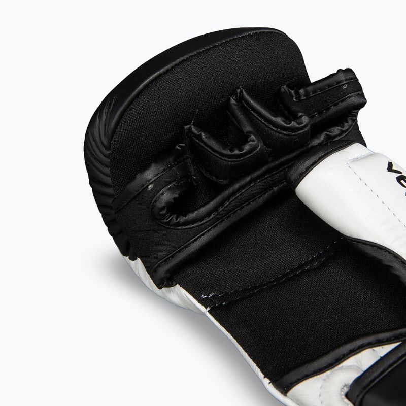 MMA rukavice Venum Attack 2.0 Sparring Leather black/white 5