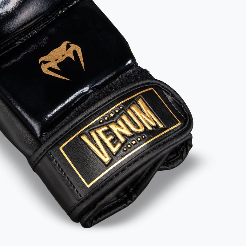 MMA rukavice Venum Attack 2.0 Sparring Leather black/gold 6