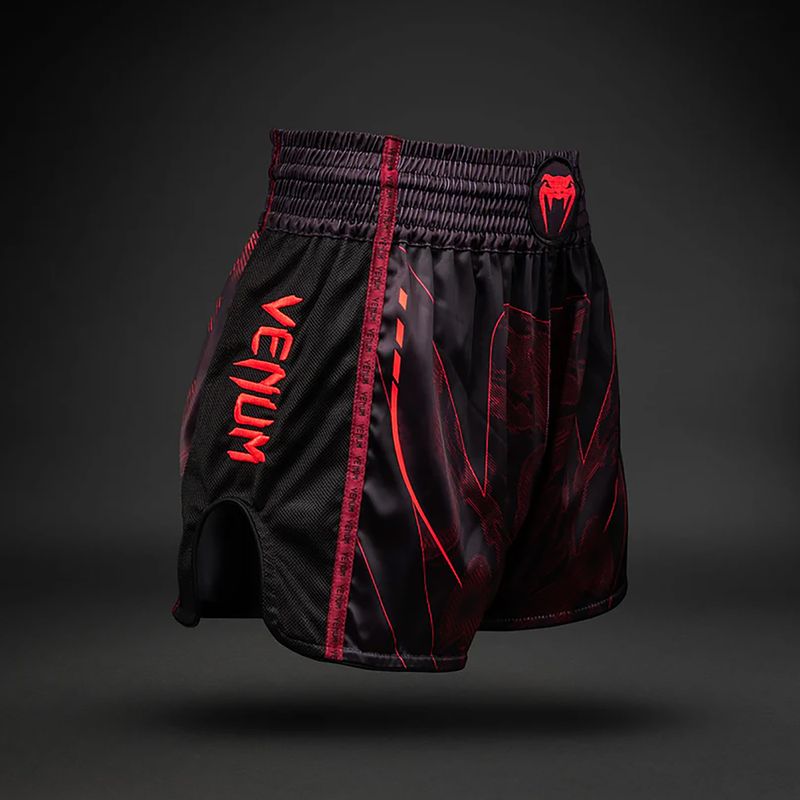 Pánské tréninkové šortky Venum Spectre Muay Thai black/red 3