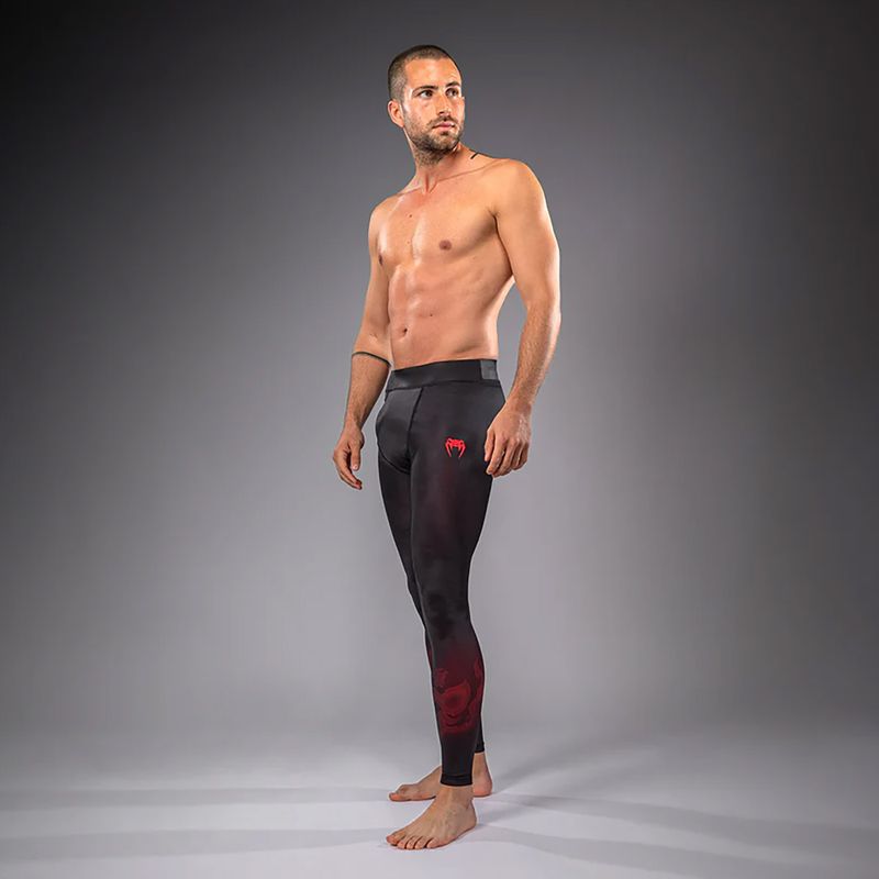 Pánské tréninkové legíny Venum Spectre Spats black/red 2