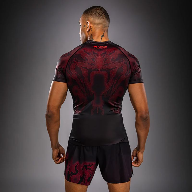 Pánský rashguard Venum Spectre black/red 3
