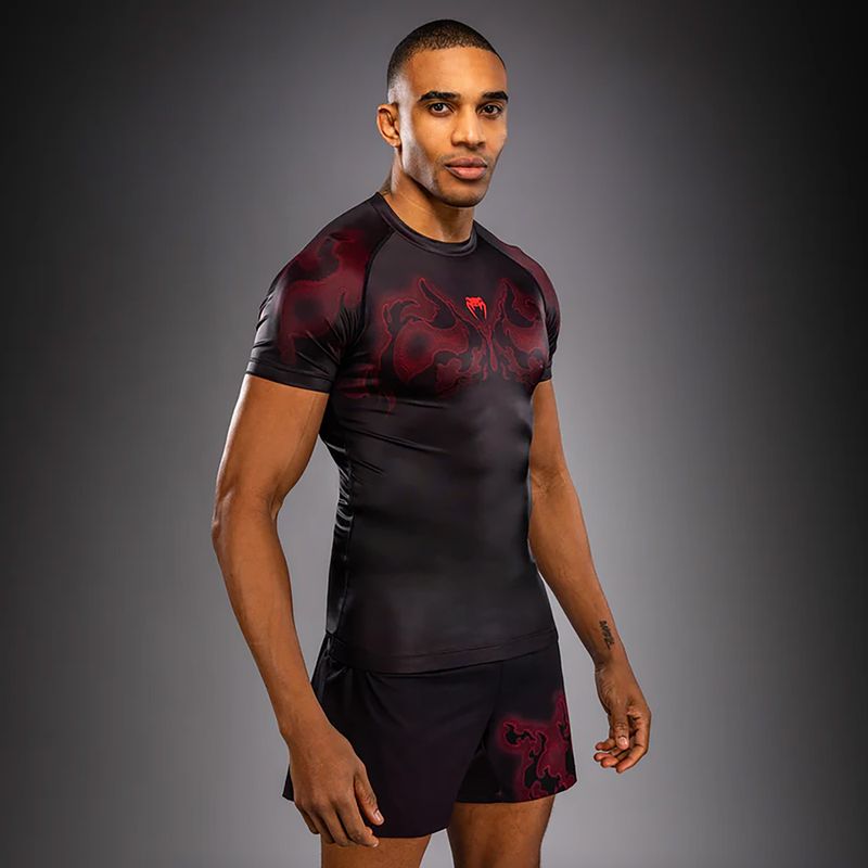 Pánský rashguard Venum Spectre black/red 4