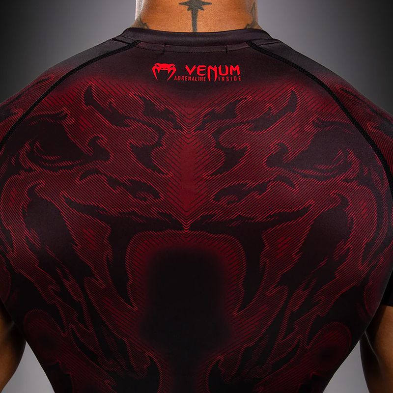 Pánský rashguard Venum Spectre black/red 6