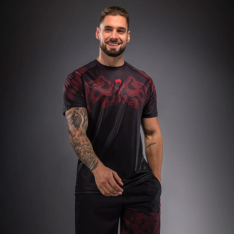 Pánské tričko na lezení Venum Spectre Dry-Tech black/red 4