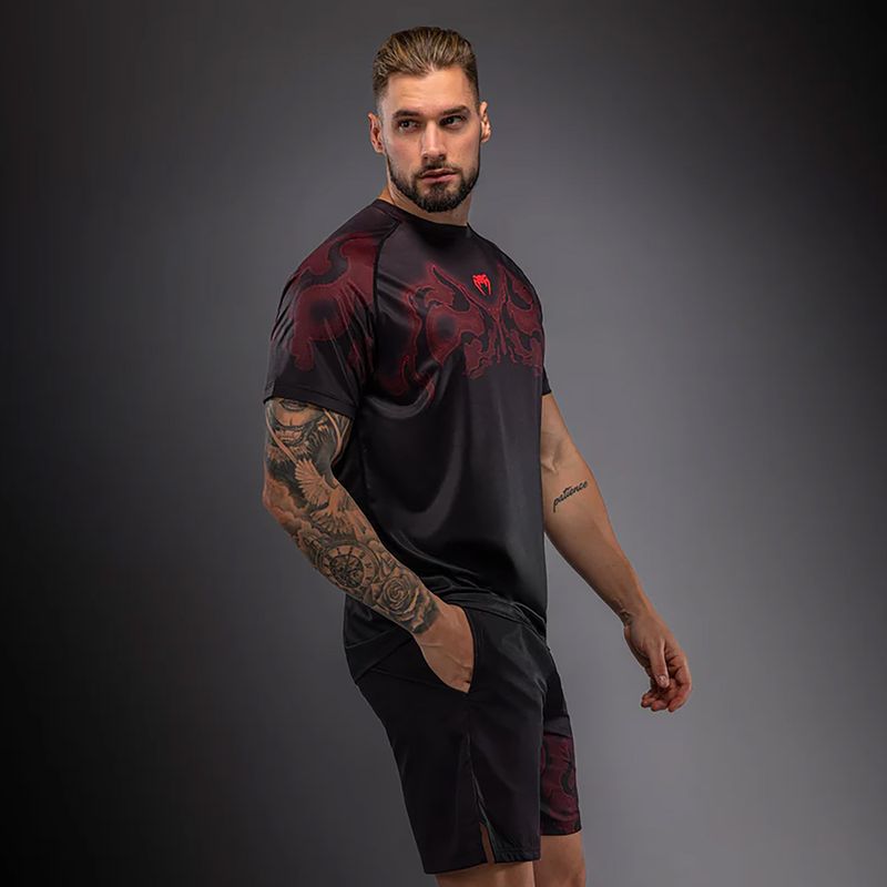 Pánské tričko na lezení Venum Spectre Dry-Tech black/red 5