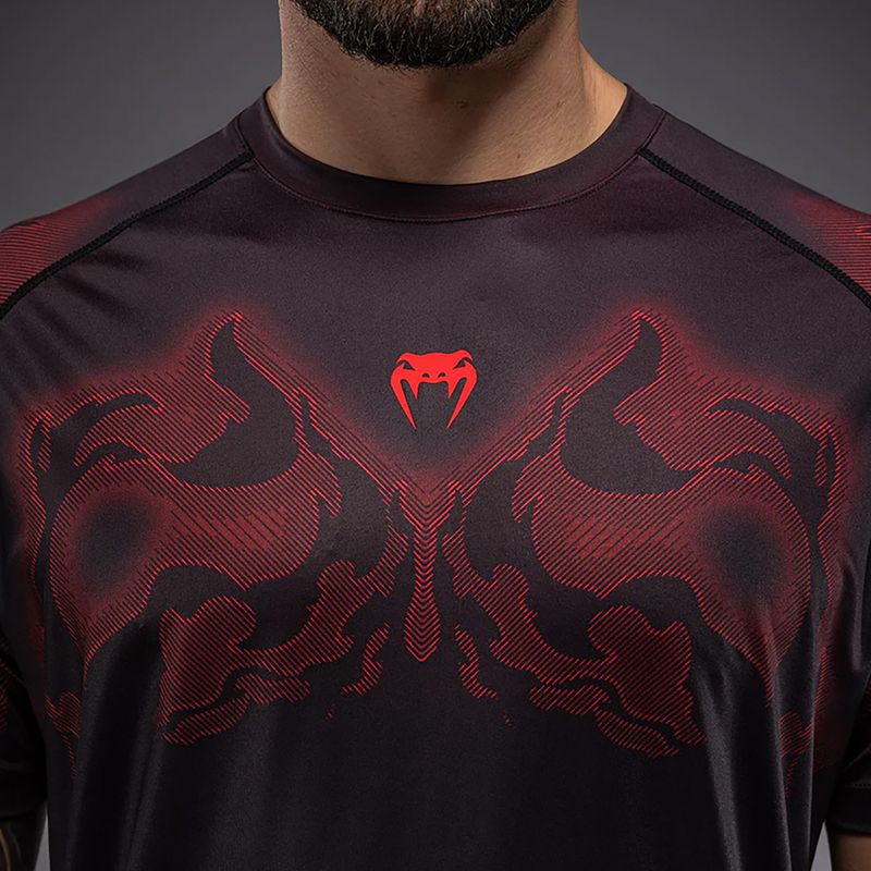 Pánské tričko na lezení Venum Spectre Dry-Tech black/red 6