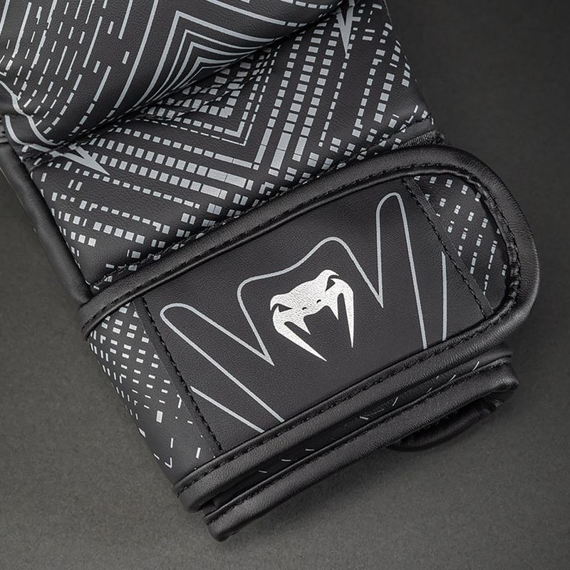 Sparingové rukavice Venum Midnight Fury Sparring black/grey/silver 4