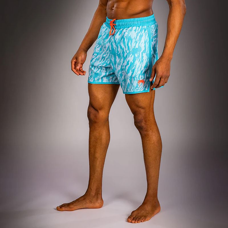 Pánské koupací šortky Venum Aqua Board Turquoise 4