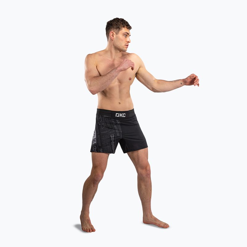 Treninkové šortky Venum Karate Combat black/grey 4