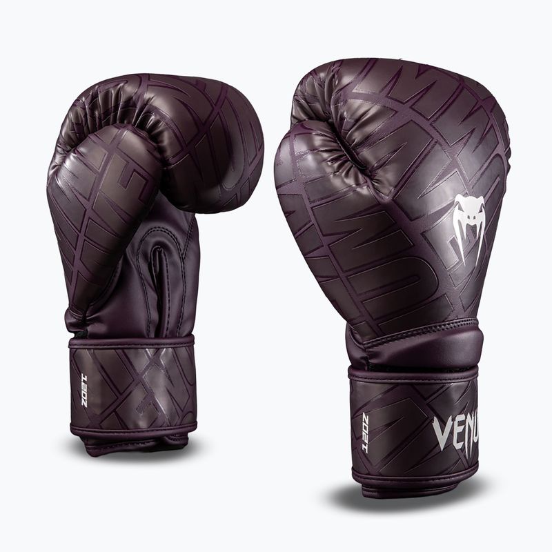 Boxerské rukavice Venum Contender 1.5 XT 3D Boxing dark purple 2