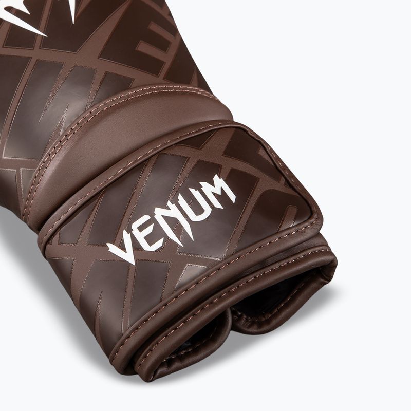 Boxerské rukavice Venum Contender 1.5 XT 3D Boxing dark brown 4