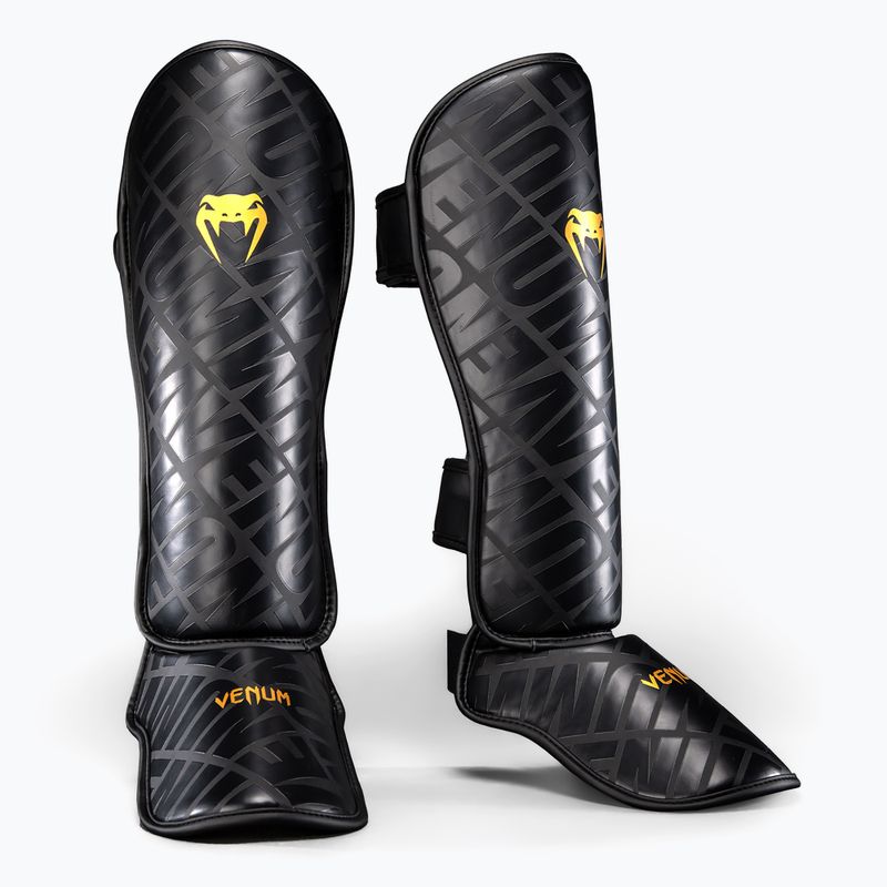 Chrániče holení Venum Contender 1.5 XT 3D Shin black/gold 2