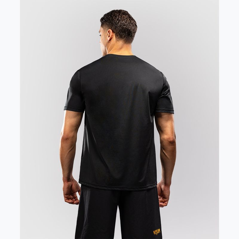 Pánské tričko na lezení Venum Classic Dry Tech black/gold 2