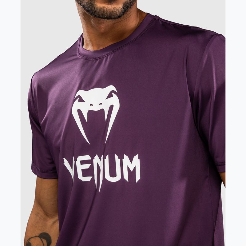 Pánské tričko na lezení Venum Classic Dry Tech dark purple 4