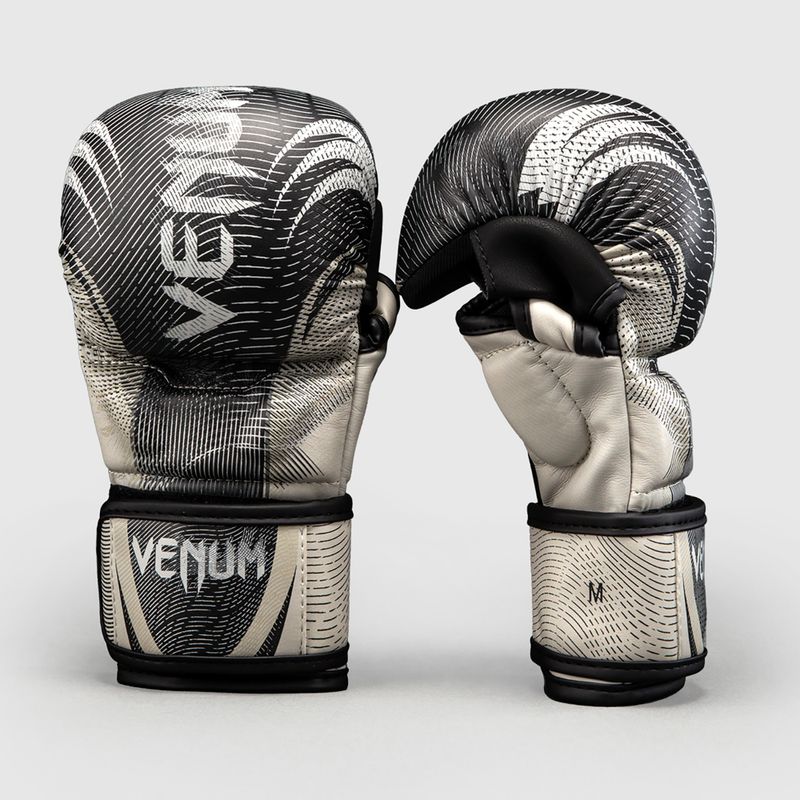 Sparingové rukavice Venum Galactic 3.0 Sparring off white/black 2