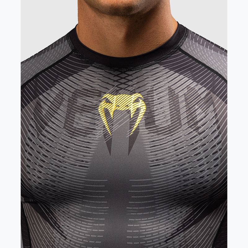 Pánský rashguard Venum Galactic 3.0 Rashguard SS black/gold 5