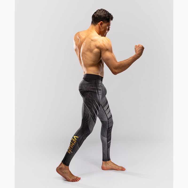 Pánské tréninkové legíny Venum Galactic 3.0 Spats black/gold 4