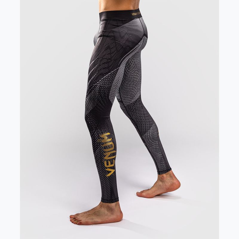 Pánské tréninkové legíny Venum Galactic 3.0 Spats black/gold 5