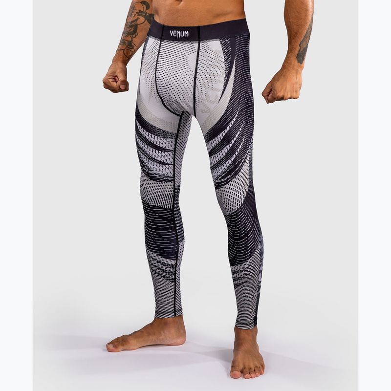 Pánské tréninkové legíny Venum Galactic 3.0 Spats off white/black 4