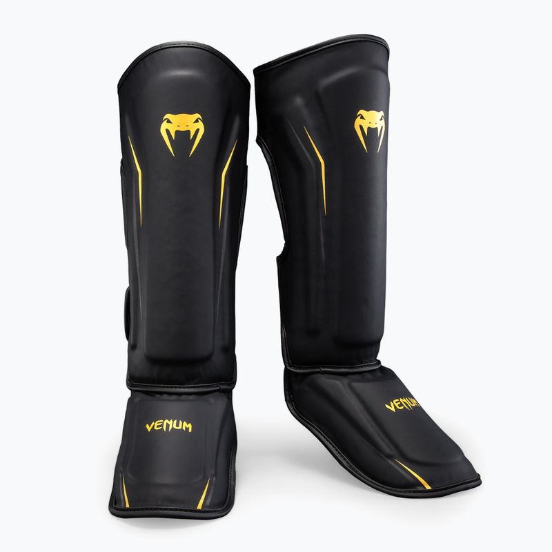 Chrániče holení Venum G-Core Shin black/gold 2