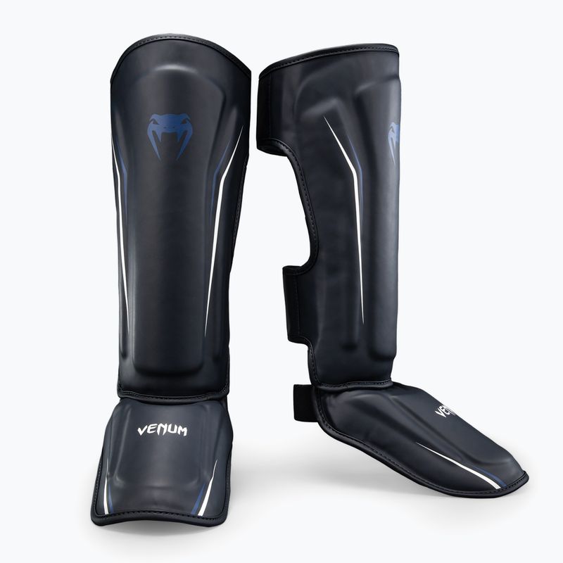 Chrániče holení Venum G-Core Shin navy blue/white 2