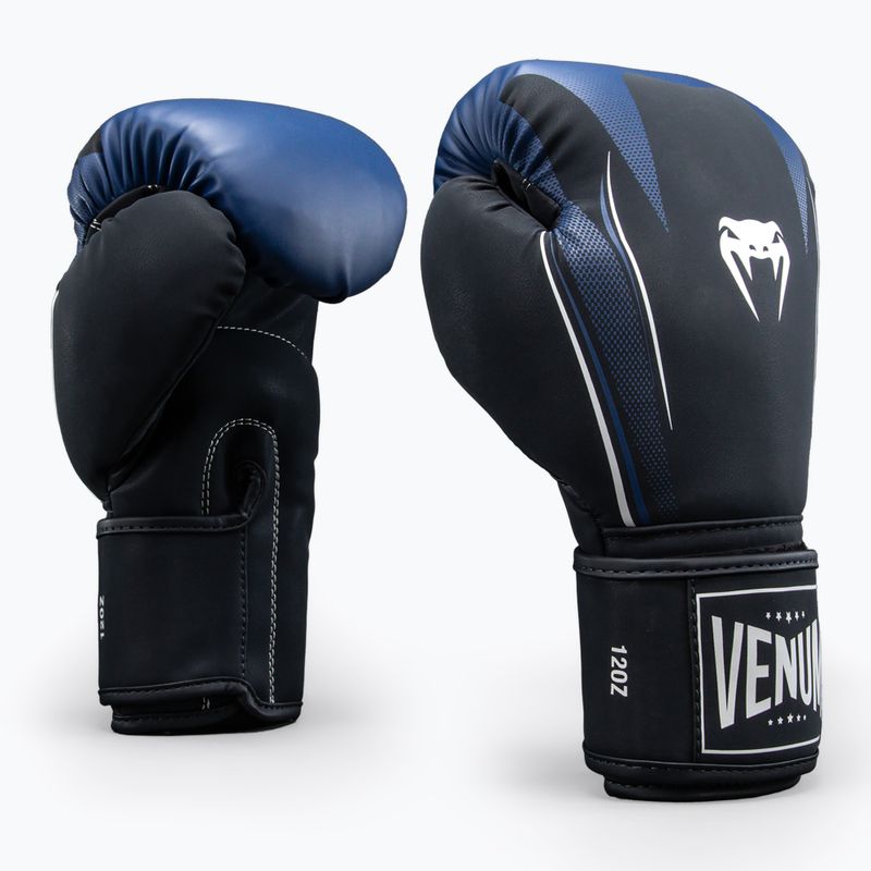 Boxerské rukavice Venum G-Core Boxing navy blue/white 2