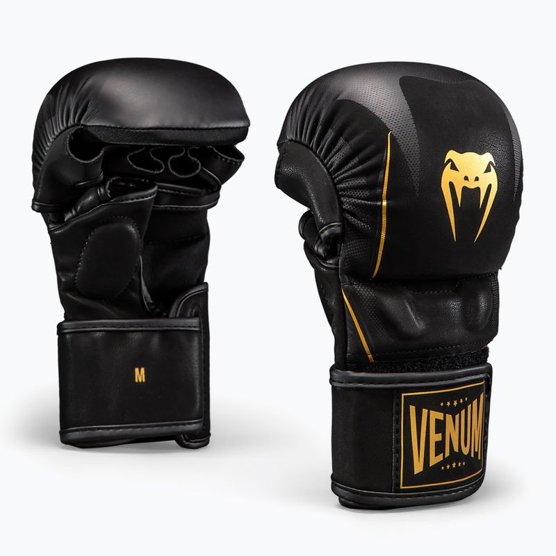 MMA rukavice Venum G-Core Sparring black/gold 2