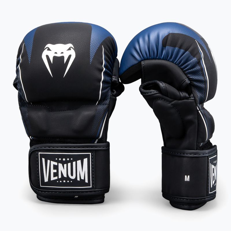 MMA rukavice Venum G-Core Sparring navy blue/white 2
