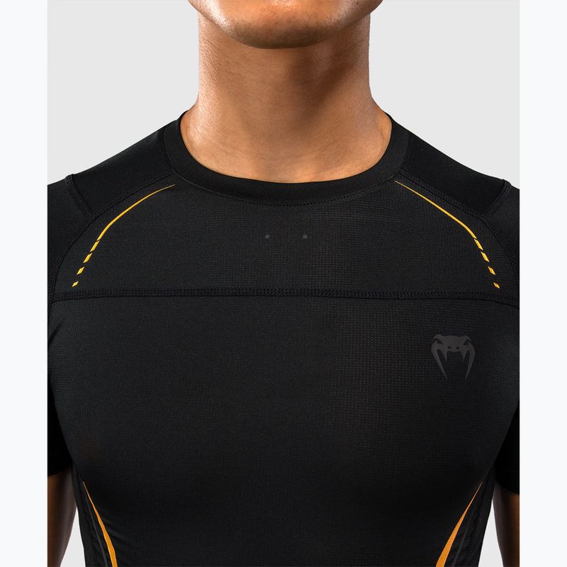 Pánský rashguard Venum G-Core Rashguard SS black/gold 5