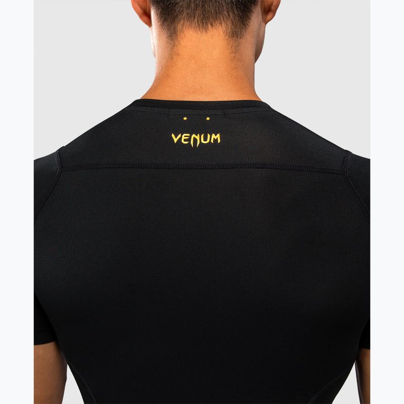 Pánský rashguard Venum G-Core Rashguard SS black/gold 6