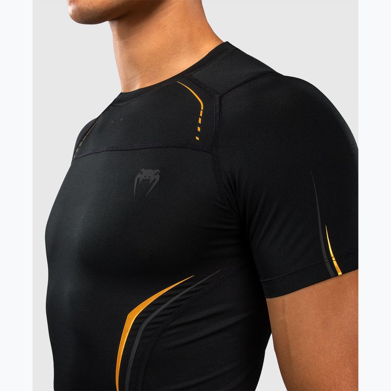 Pánský rashguard Venum G-Core Rashguard SS black/gold 7