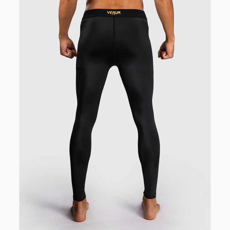 Pánské tréninkové legíny Venum G-Core Spats black/gold 3