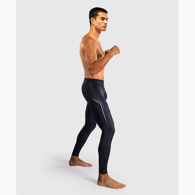 Pánské tréninkové legíny Venum G-Core Spats navy blue/white 2