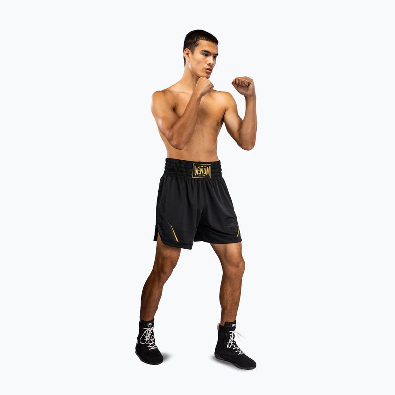Pánské tréninkové šortky Venum G-Core Boxing black/gold 2