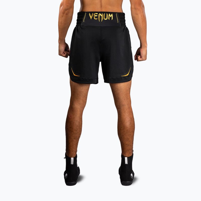 Pánské tréninkové šortky Venum G-Core Boxing black/gold 3