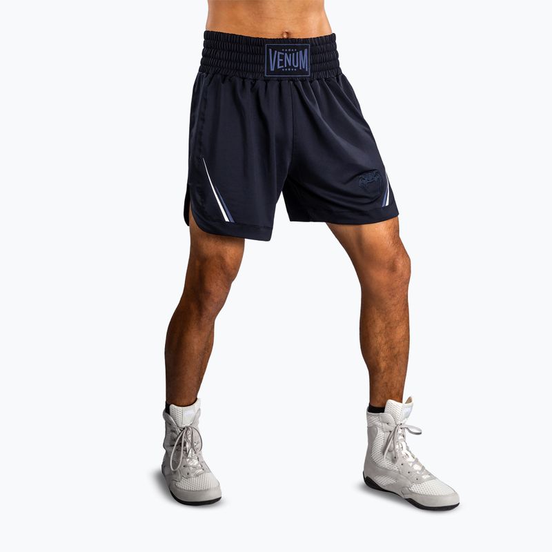 Pánské tréninkové šortky Venum G-Core Boxing navy blue/white 4