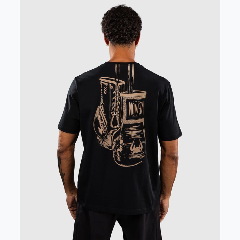 Pánské tričko na lezení Venum Fight Icon Cotton black 2