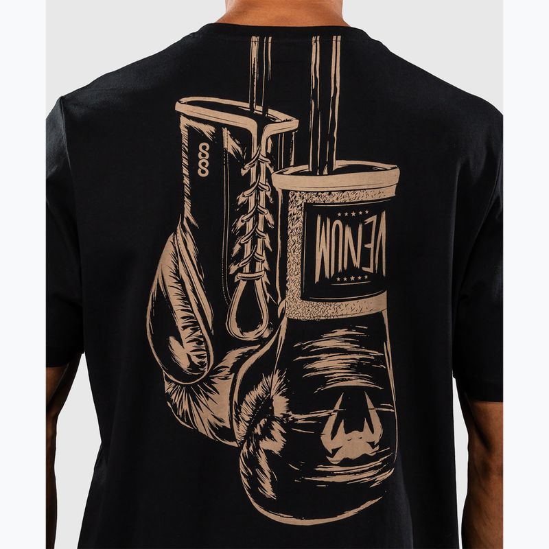 Pánské tričko na lezení Venum Fight Icon Cotton black 4