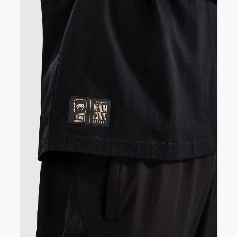 Pánské tričko na lezení Venum Fight Icon Cotton black 5