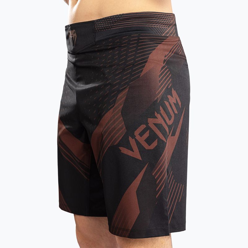 Pánské tréninkové šortky Venum No-Gi 6.0 Fight black/brown 5