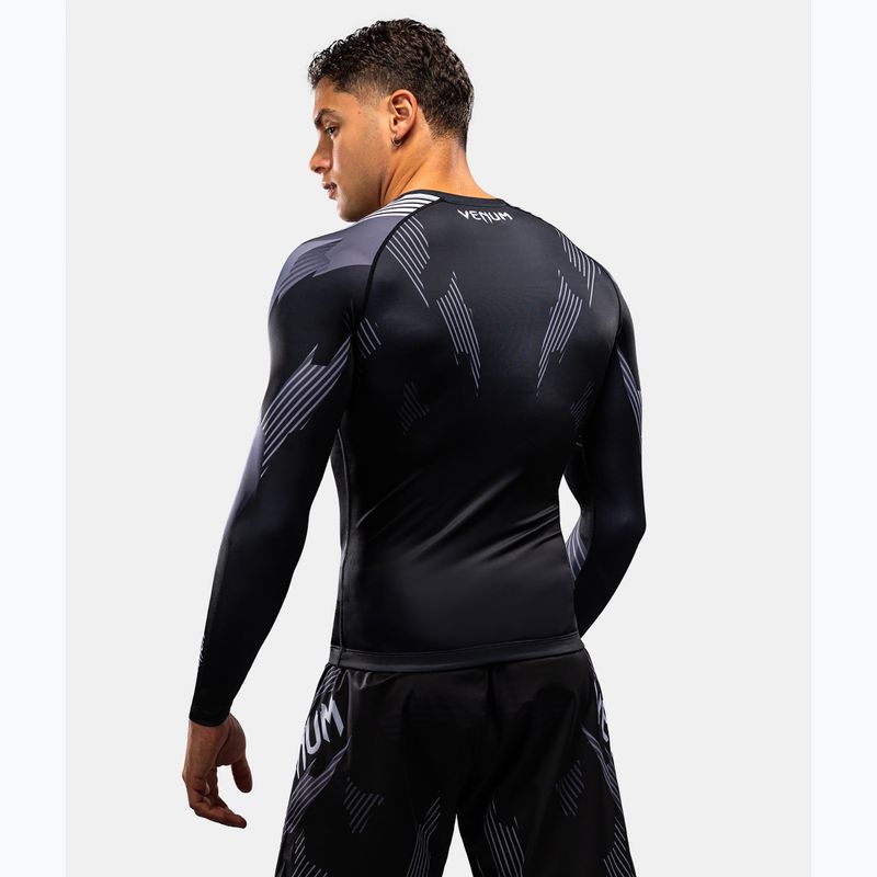 Rashguard pánský s dlouhým rukávem Venum No-Gi 6.0 Rashguard black/white 2